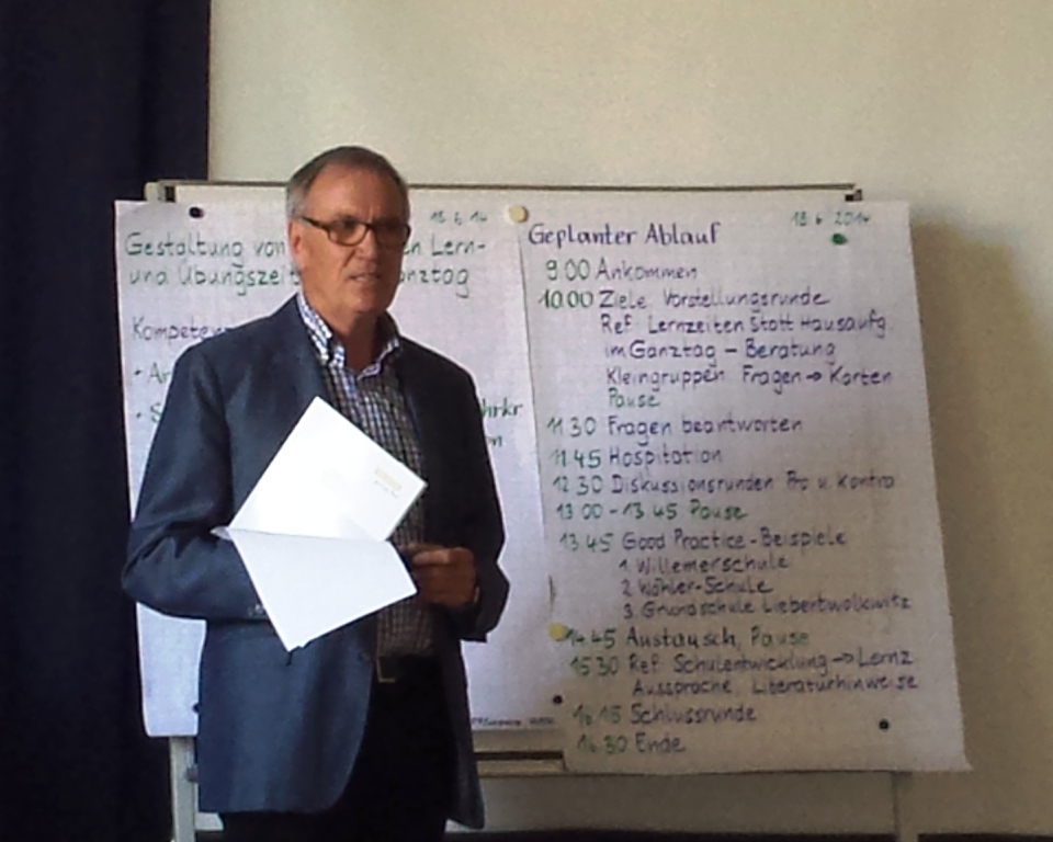 Dokumentation des Fachtags "Gestaltung von individuellen Lern- und Übungszeiten im Ganztag" am 18. Juni 2014 in Frankfurt am Main