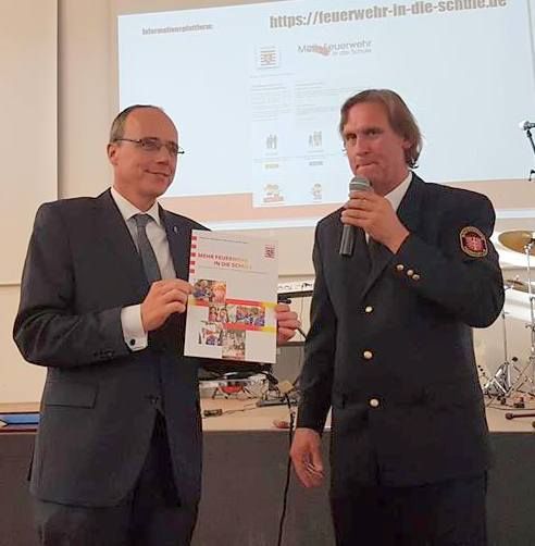"Mehr Feuerwehr in die Schule", Frankfurt den 25.09.2018 "Mehr Feuerwehr in die Schule", Frankfurt den 25.09.2018