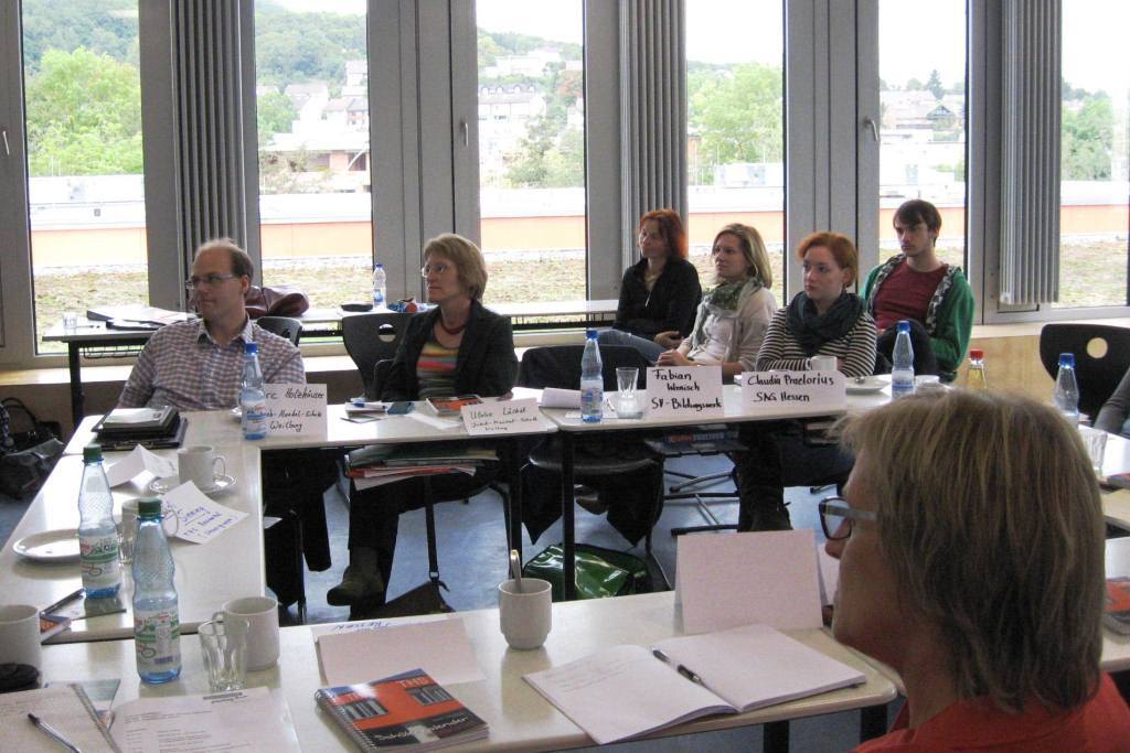 Bildergalerie der Schulhospitation "Partizipation im Ganztag" an der THS Baunatal