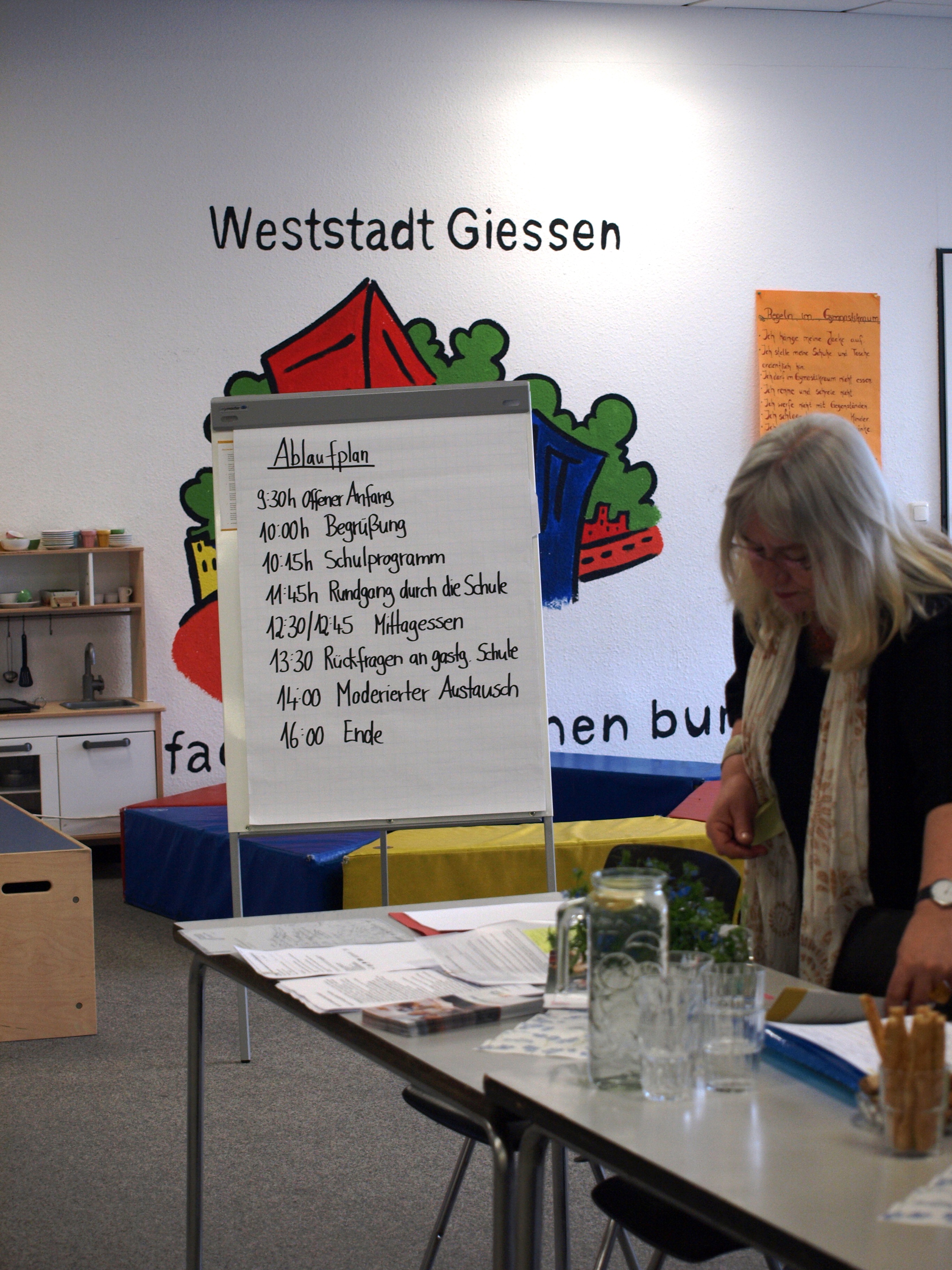 Bildergalerie der Schulhospitation "Lern- und Aufgabenkultur" an der Grundschule Gießen-West